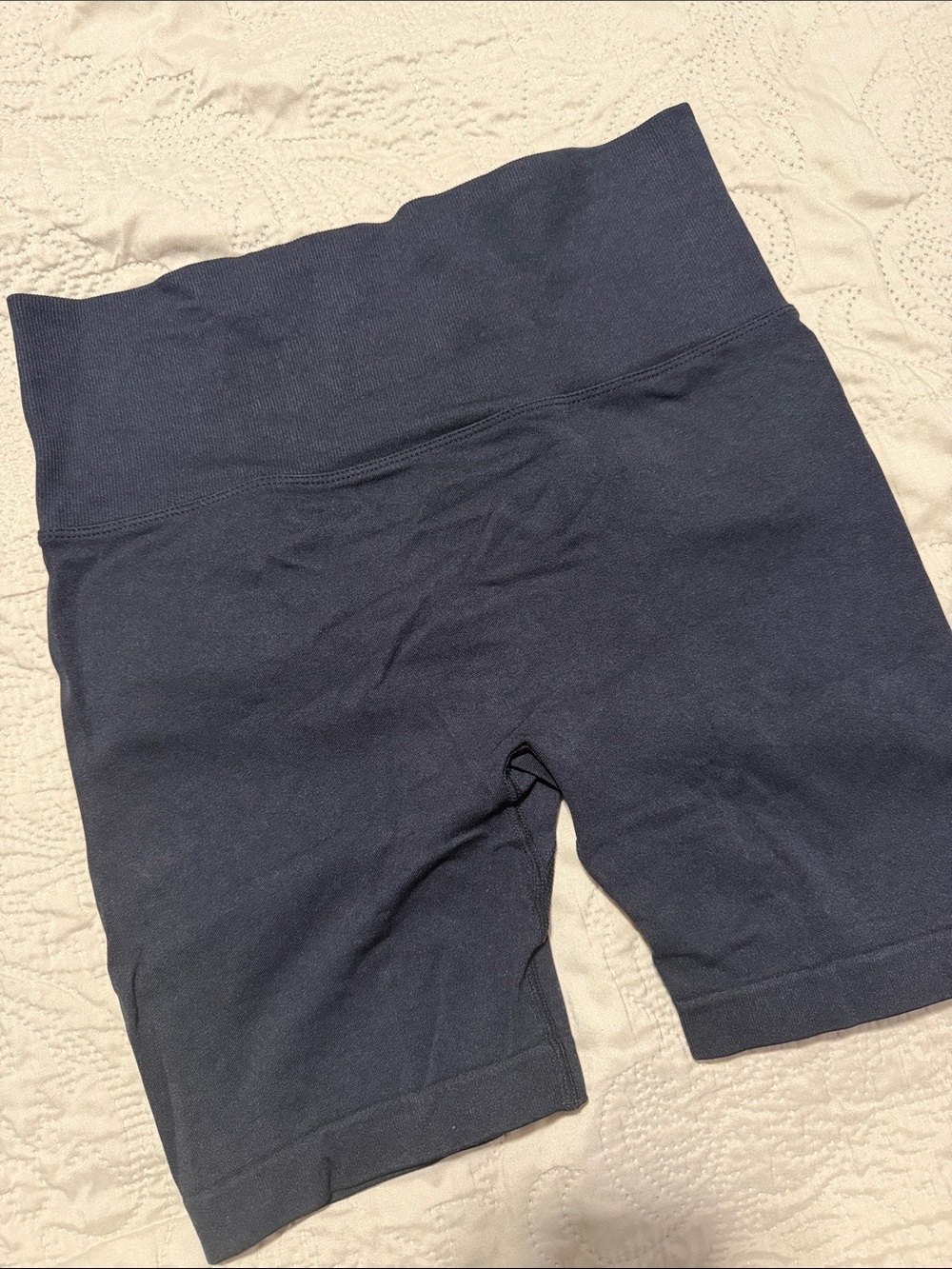 High-Rise Women's Bike Shorts in Black